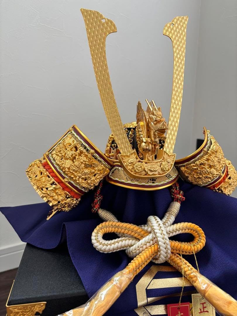 早い者勝ち五月人形 武将兜 豪華な金具 こどもの日 早い者